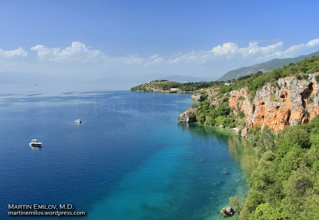Сините заливи на Охридското езеро